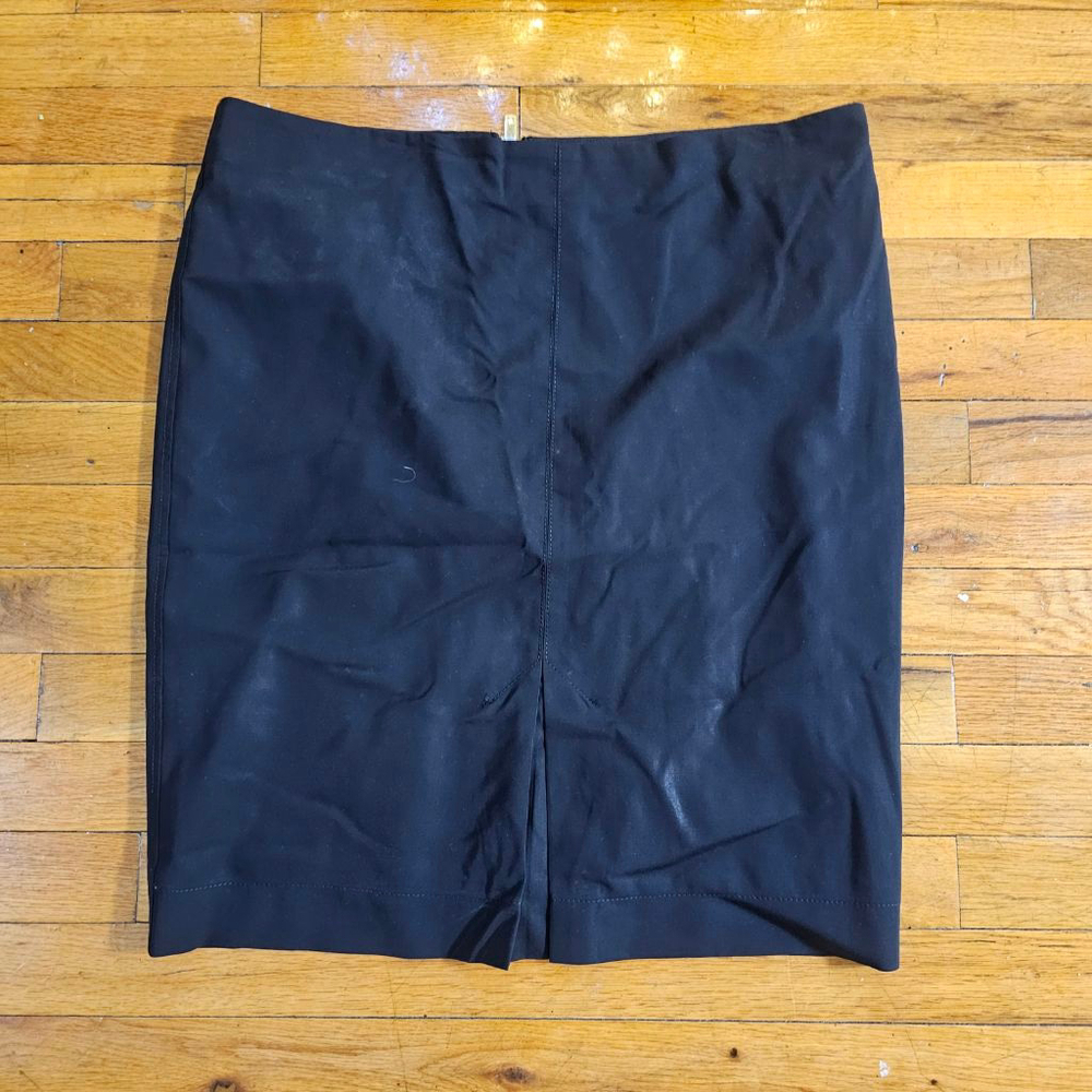 The Row Black Virgin Wool Pencil Skirt Size 12